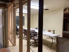 Framing started in new appointment center