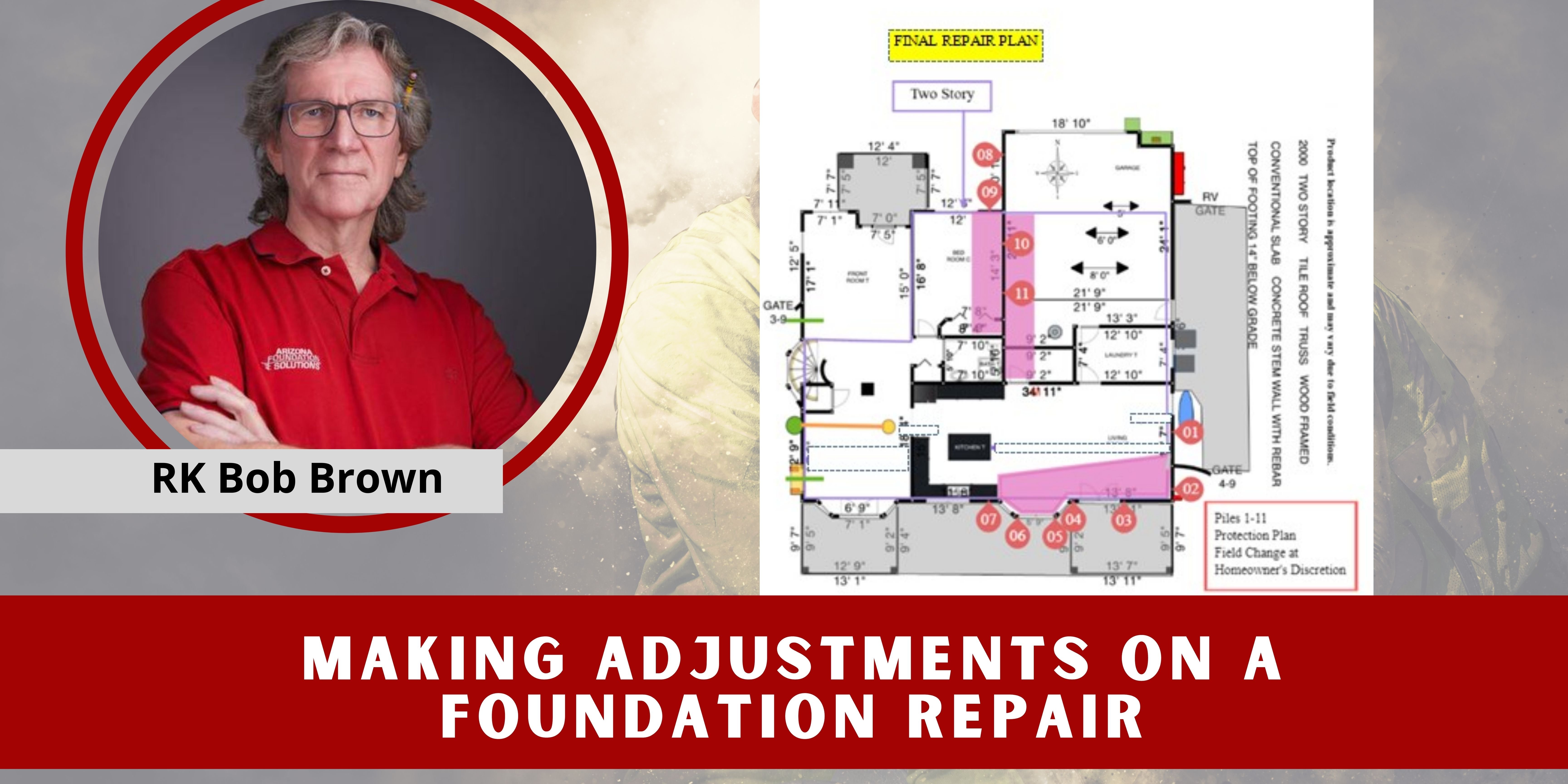 Making Adjustments on a Foundation Repair Blog Banner