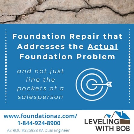 Right Foundation Repair Target Leveling with Bob